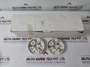 Lot of 2X SYSTEM SENSOR B401 Plug-In Detector Base