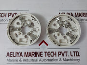 Lot of 2X SYSTEM SENSOR B401 Plug-In Detector Base