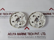 Lot of 2X SYSTEM SENSOR B401 Plug-In Detector Base