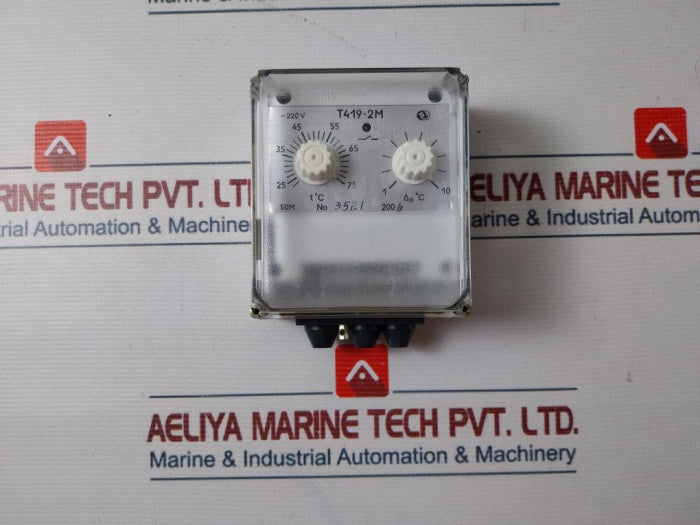T419-2M Electronic Temperature Sensor-relay 220V Ip44 – Aeliya Marine