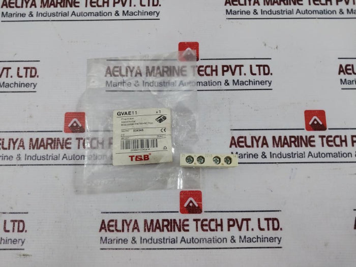 T&B Gvae11 Plug In Auxiliary Contact Block Front Mounted Na + Nc
