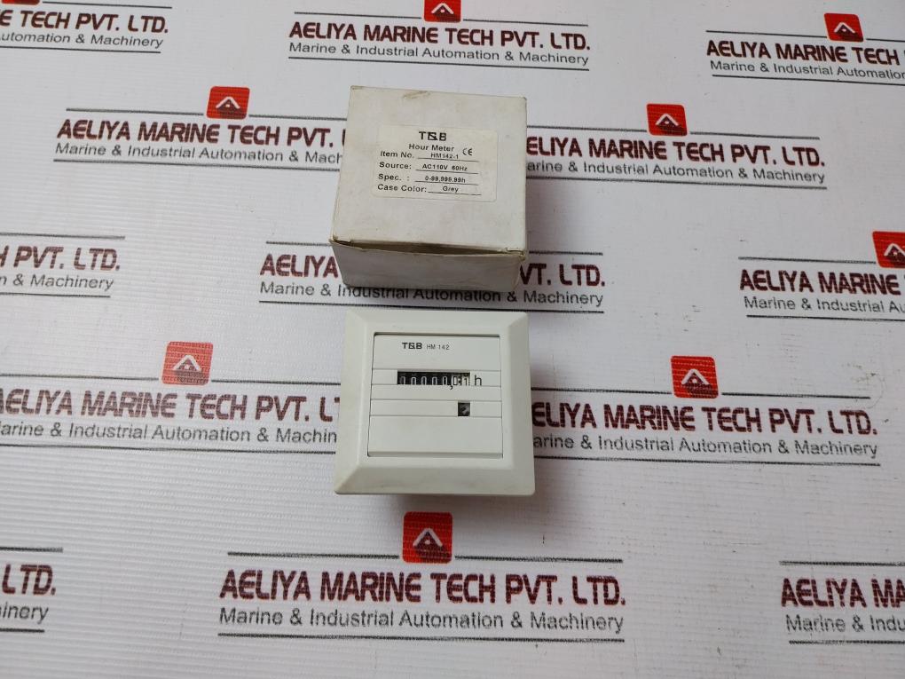 T&B Hm142-1 Analog Hour Meter Ac 110V-60Hz