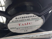 Taiju Sj18060Ha2 Axial Cooling Fan Ac220-240V 0.48A 50/60Hz Used