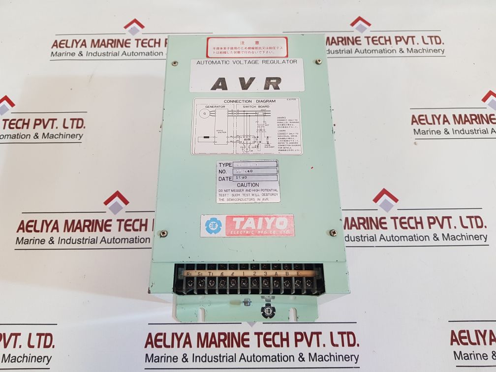 Taiyo Electric Asc-32-4 Automatic Voltage Regulator No. 033140