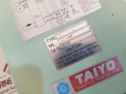 Taiyo Electric Asc-32-4 Automatic Voltage Regulator No. 033140