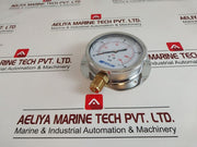 Taylan Kl 1.6 Pressure Gauge 0-230 Psi 0-16 Bar