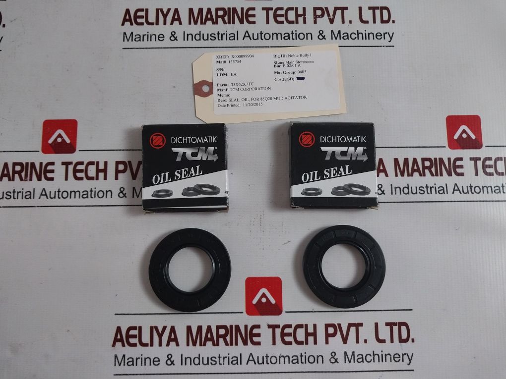 Lot Of 4X Tcm Dichtomatik 35X62X7Tc-bx Oil Seal