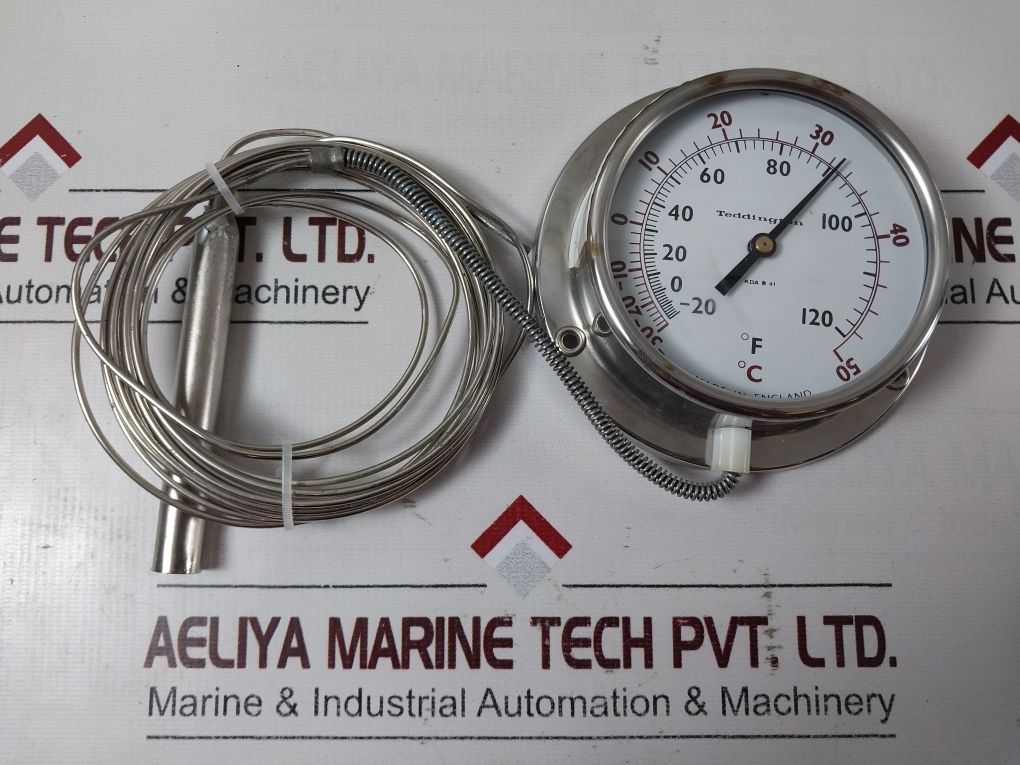 Teddington Kda B/41 4.5 Dial Thermometer -30 To +50 Deg C
