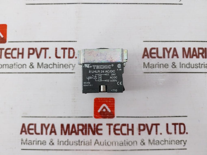 Teknic 2 Lhlr 24 Ac/Dc Illuminated Flush Actuator (No Led/Filament Bulb)