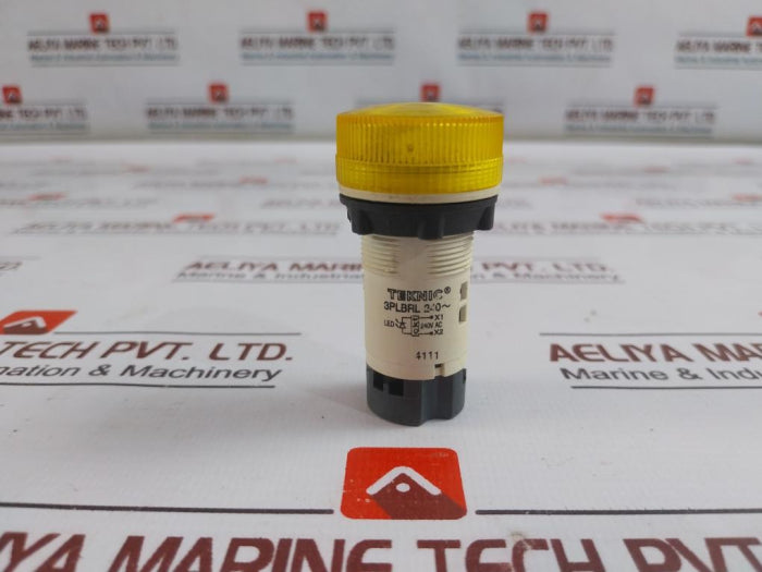 Teknic 3Plbrl Yellow Plastic Led Indicator Lamp 240V Ac – Aeliya Marine