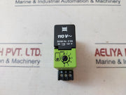 Tele 5105~220 Time Delay Relay 110Vac 50/60Hz