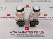 Telemecanique A013250 Contactor With Ladt0 Auxiliary Contact Block Lad4Rcu Transient Suppressor Lad8N20 Contact Block