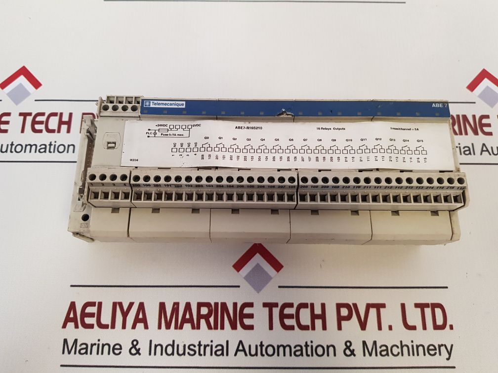 Telemecanique Abe7-r16S210 I/O Module 16 Relay Output 24Vdc