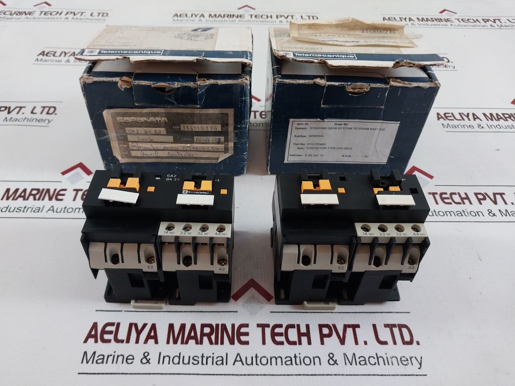 Telemecanique Ca2 Dk 22 Latching Relay/Control Relay Ca2Dk22M7
