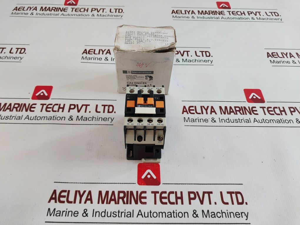 Telemecanique Ca2 Dn31E5 Control Relay 10A 48V 50Hz