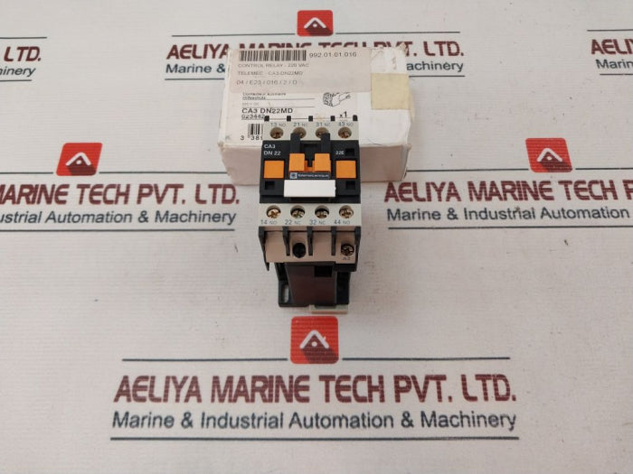 Telemecanique Ca3 Dn22Md Auxiliary Contactor 220Vac