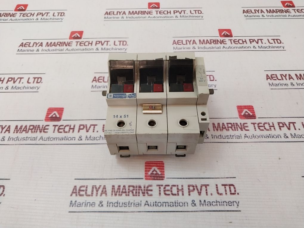 Telemecanique Gk1-ek 14 X 51 Fuse Switch Disconnector 50A 690V Ac