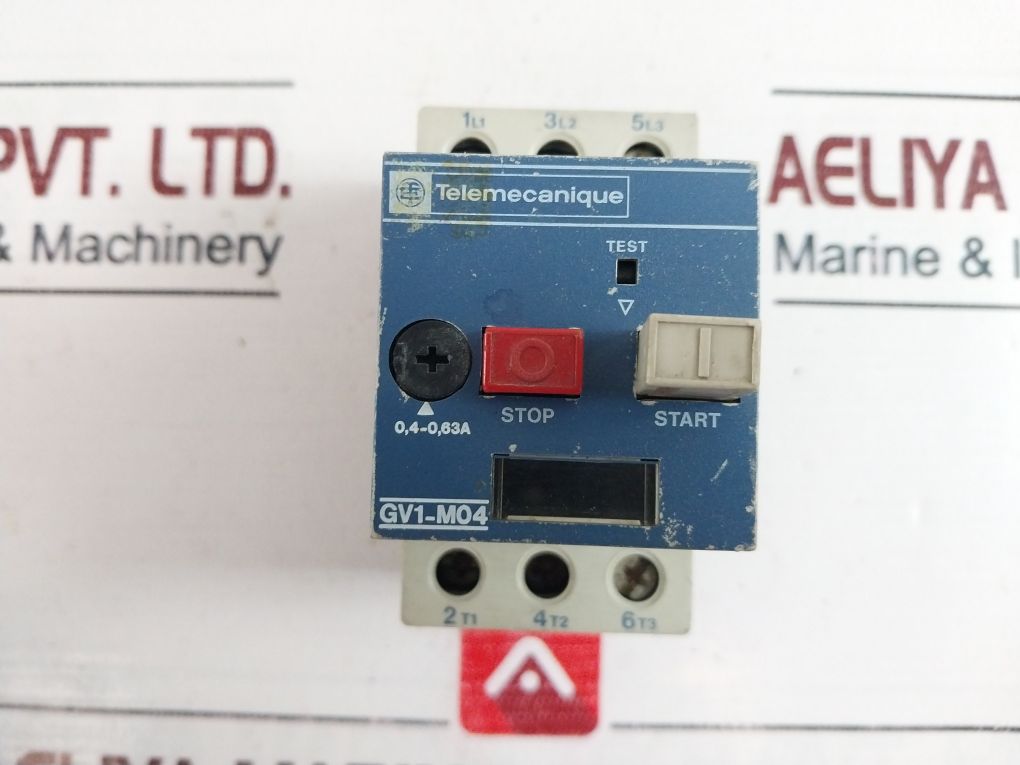 Telemecanique Gv1-m04 Motor Circuit Breaker 250V