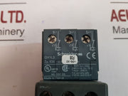 Telemecanique Gv2-g05 Terminal Block With Gv1L3 Circuit Breaker 690V 63A