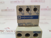 Telemecanique Gv2-g05 Terminal Block With Gv1L3 Circuit Breaker (Used)