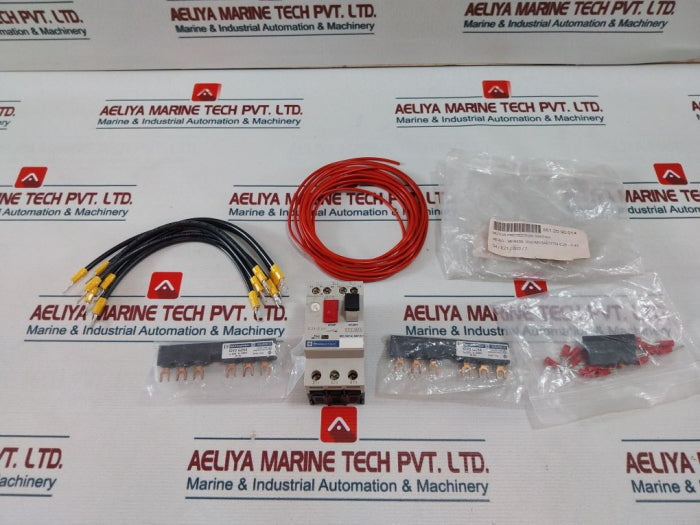 Telemecanique Gv2-m03 Motor Circuit Breaker Gv2 G254 Busbar & H07V2-k Wire Set