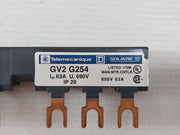 Telemecanique Gv2-m03 Motor Circuit Breaker Gv2 G254 Busbar & H07V2-k Wire Set