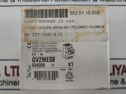 Telemecanique Gv2Me08/2.5-4A Motor Protection Circuit Breaker