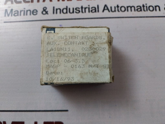 Telemecanique La1 Dn11 Auxiliary Contact Block 10A 