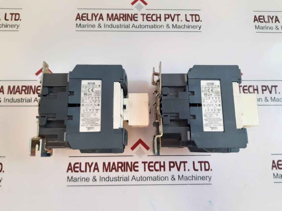 Telemecanique Lc1 D80 (Lc1 D8011) Contactor With Ladn11 La1 Dn 11 Contact Block