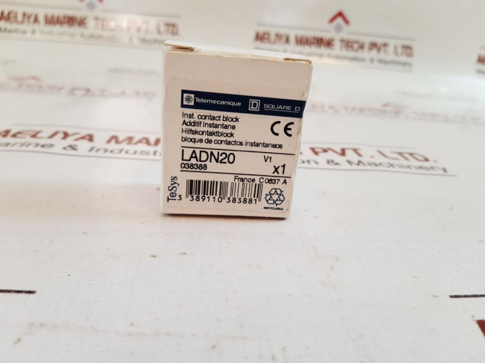 Telemecanique Ladn20 Auxiliary Contact Block