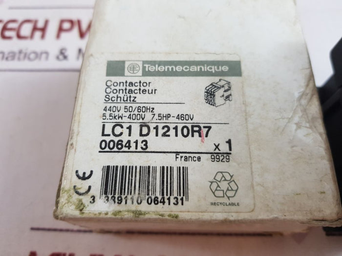 Telemecanique lc1 d12 10 contactor