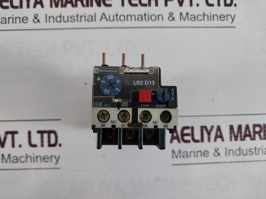 Telemecanique Lr2 D1308 Thermal Overload Relay With Adapter La7 D