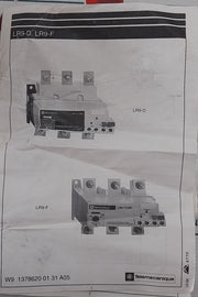 Telemecanique Lr9 F 5367 Thermal Overload Relay 60A-100A 50-60 Hz