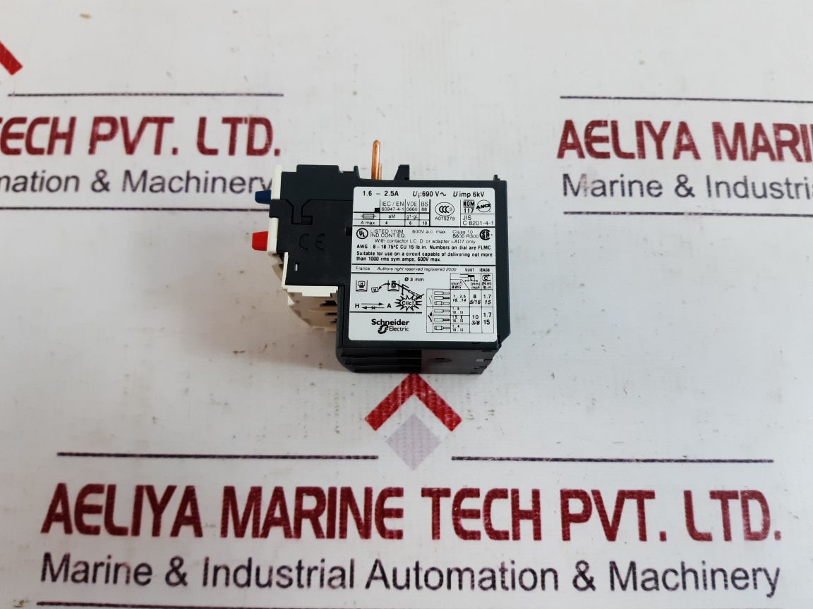 Telemecanique Lrd 07 Overload Relay