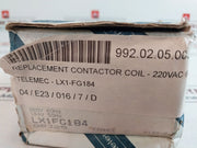 Telemecanique Lx1-fg184 Contactor Coil 184V/50 Hz