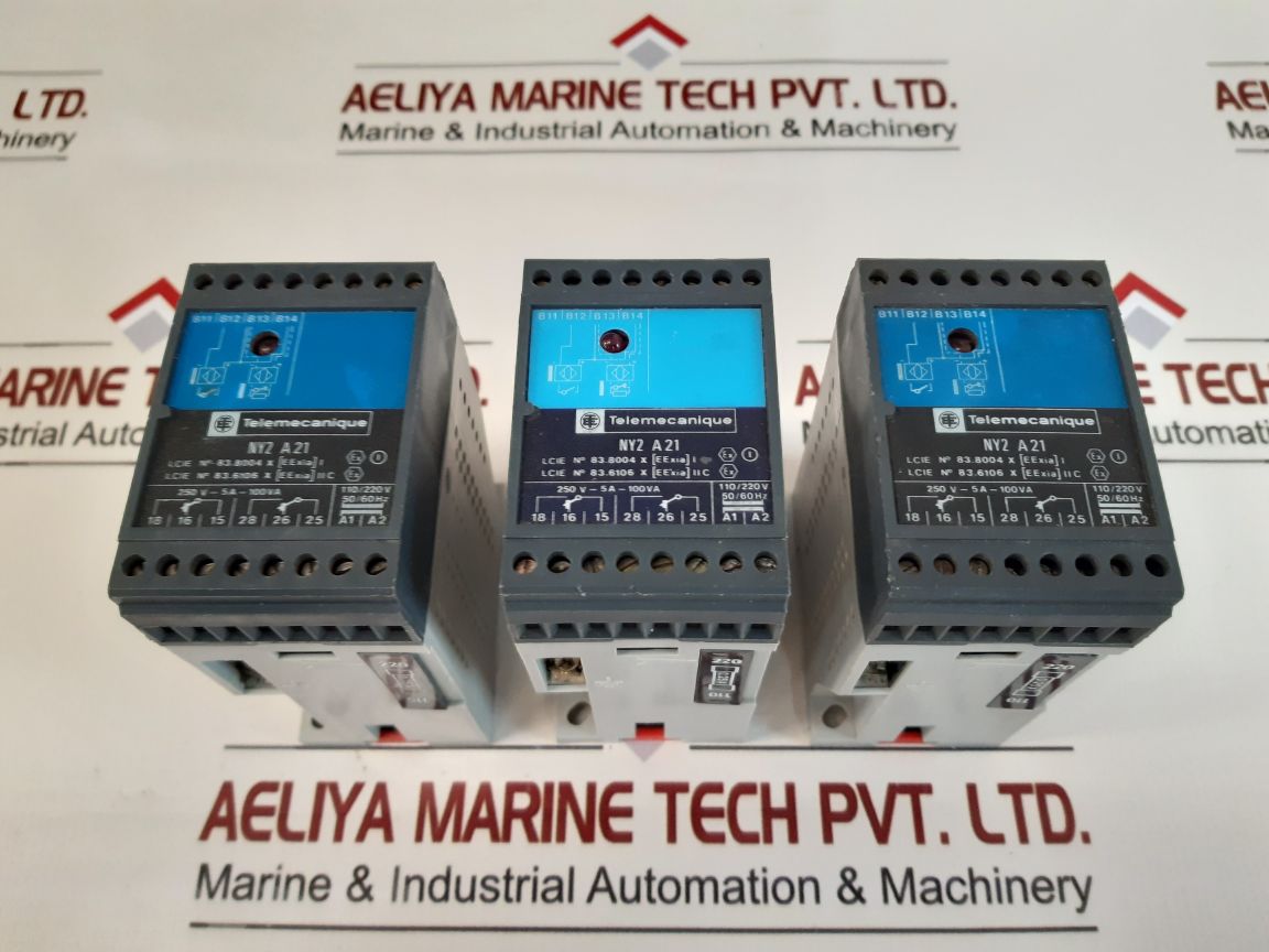 Telemecanique Ny2 A 21 Intrinsically Safe Barrier Relay