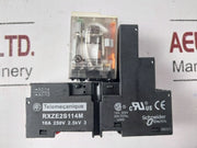 Telemecanique Rxm4Gb2B7 Relay With Base 10A 300V