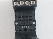 Telemecanique Rxz 7G Relay Socket Base With R4-2314-23-1024-wtl Relay