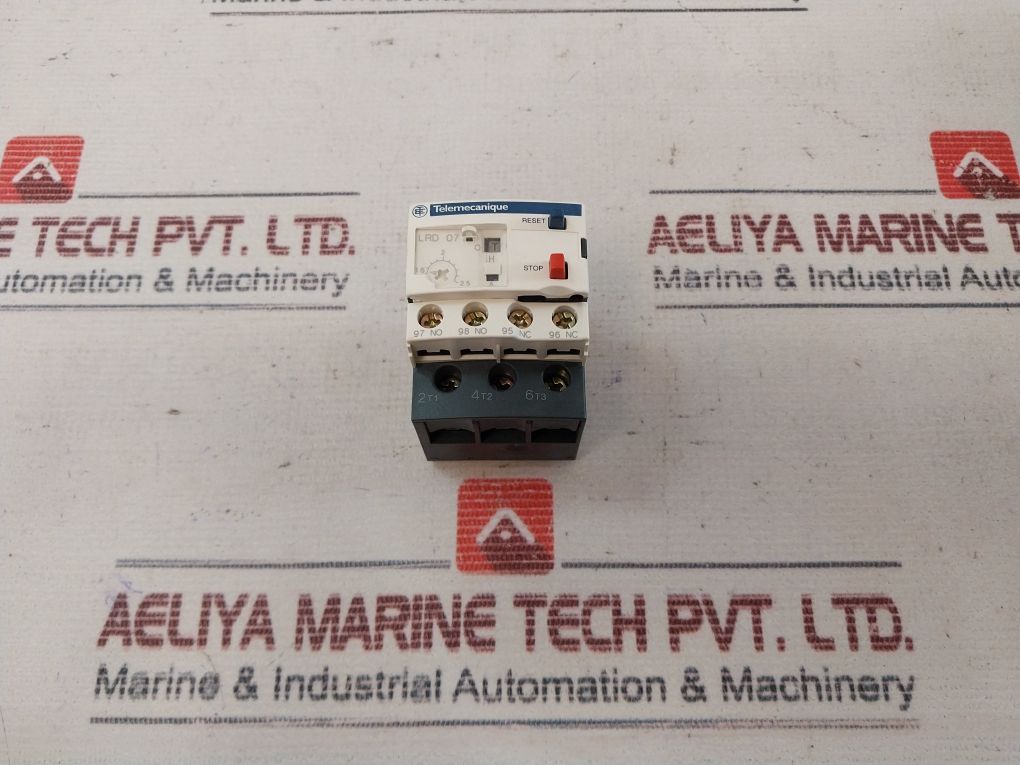 Telemecanique / Schneider Electric Lrd 07 Overload Relay 1.6-2.5A