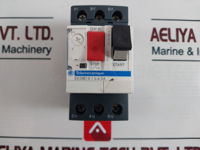 Telemecanique Gv2Me10/4-6.3A Circuit Breaker