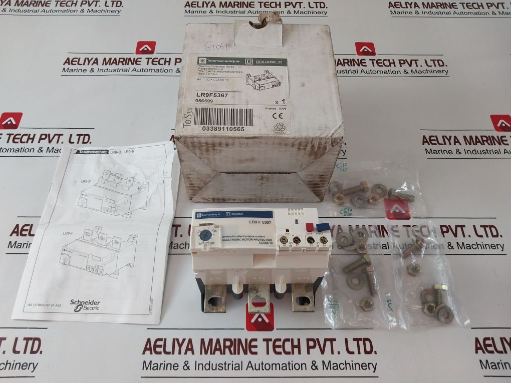 Telemecanique Lr9 F 5367 Thermal Overload Relay
