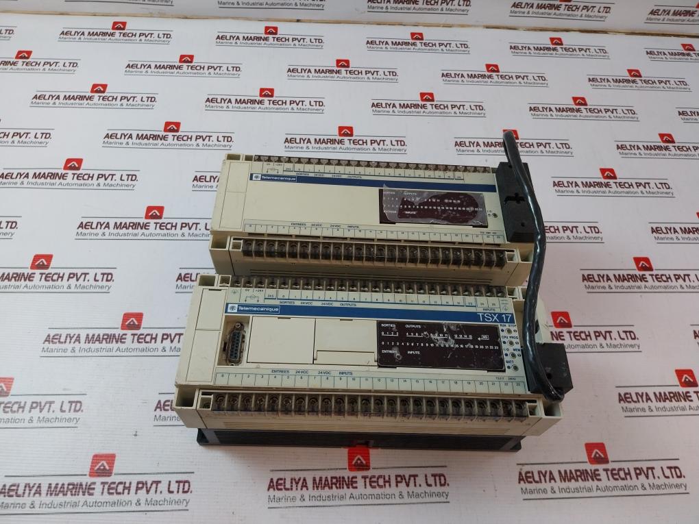 Telemecanique Tsx 17 I/O Programmable Controller Set 24 Vdc – Aeliya Marine