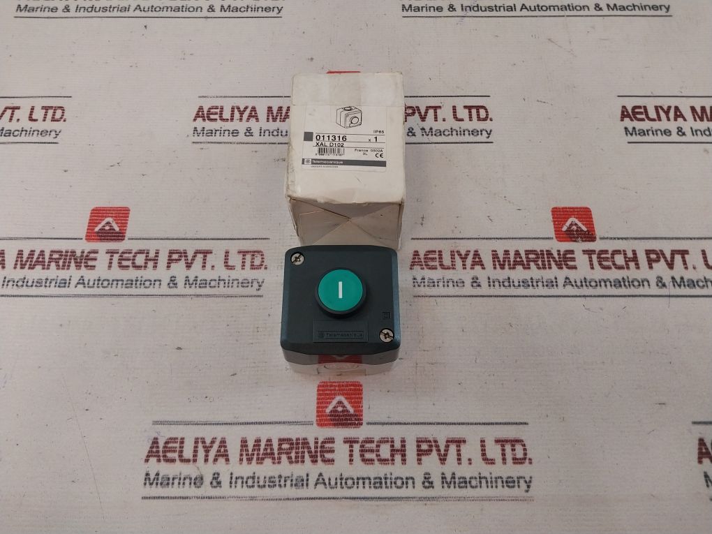 Telemecanique Xal D102 Green Push Button Control Station