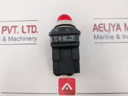 Telemecanique Xb2-m Red Pushbutton 120V-60Hz