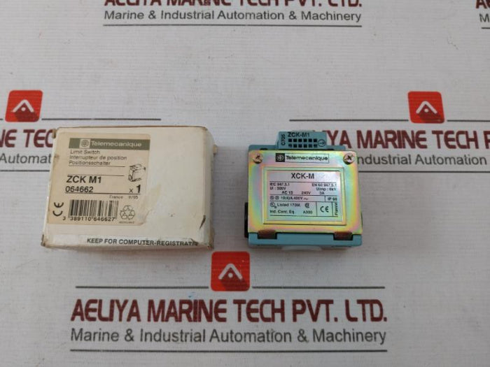 Telemecanique Xck-m Limit Switch 500V En 60 947.5.1 Ac15 240V 3A C705