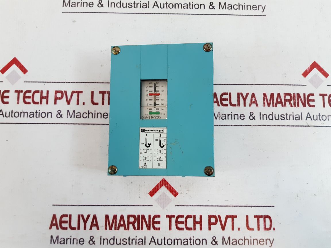Telemecanique Xmg-b0022 Membrane Pressure Switch + Kit