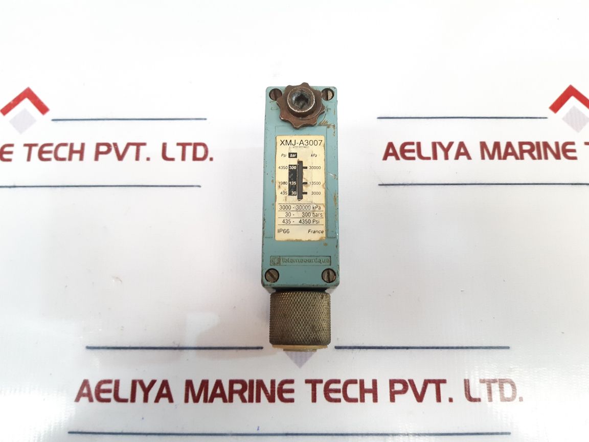 Telemecanique Xmj-a3007 Pressure Switch 435-4350 Psi