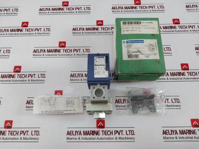 Telemecanique Xml-c004B2S11 Nautilus Pressure Switch 0.25-4 Bar/3,63-58 Psi