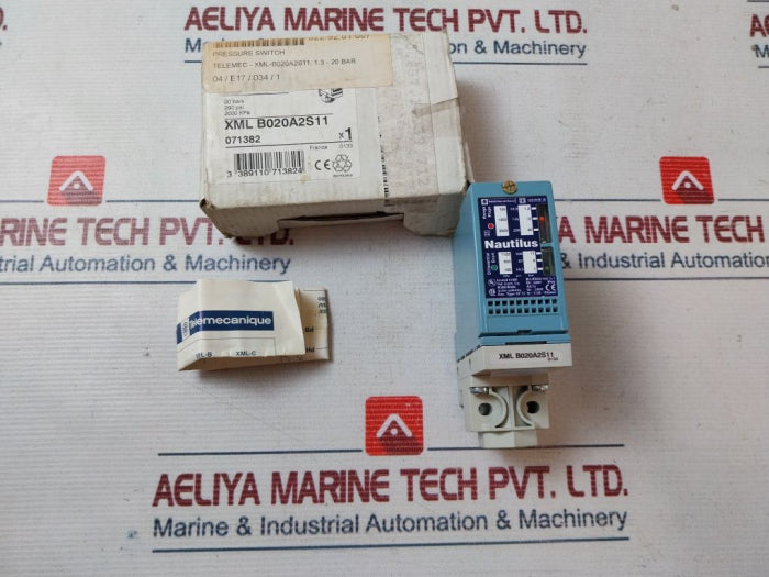 Telemecanique Xml B020A2S11 Pressure Switches