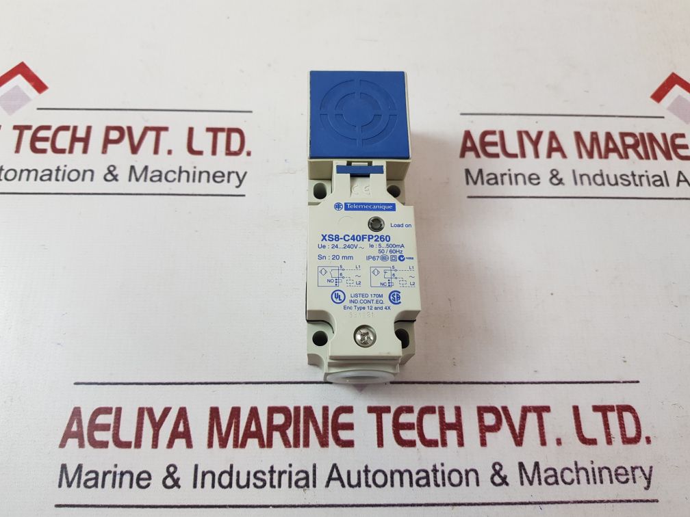 Telemecanique Xs8-c40Fp260 Inductive Proximity Switch